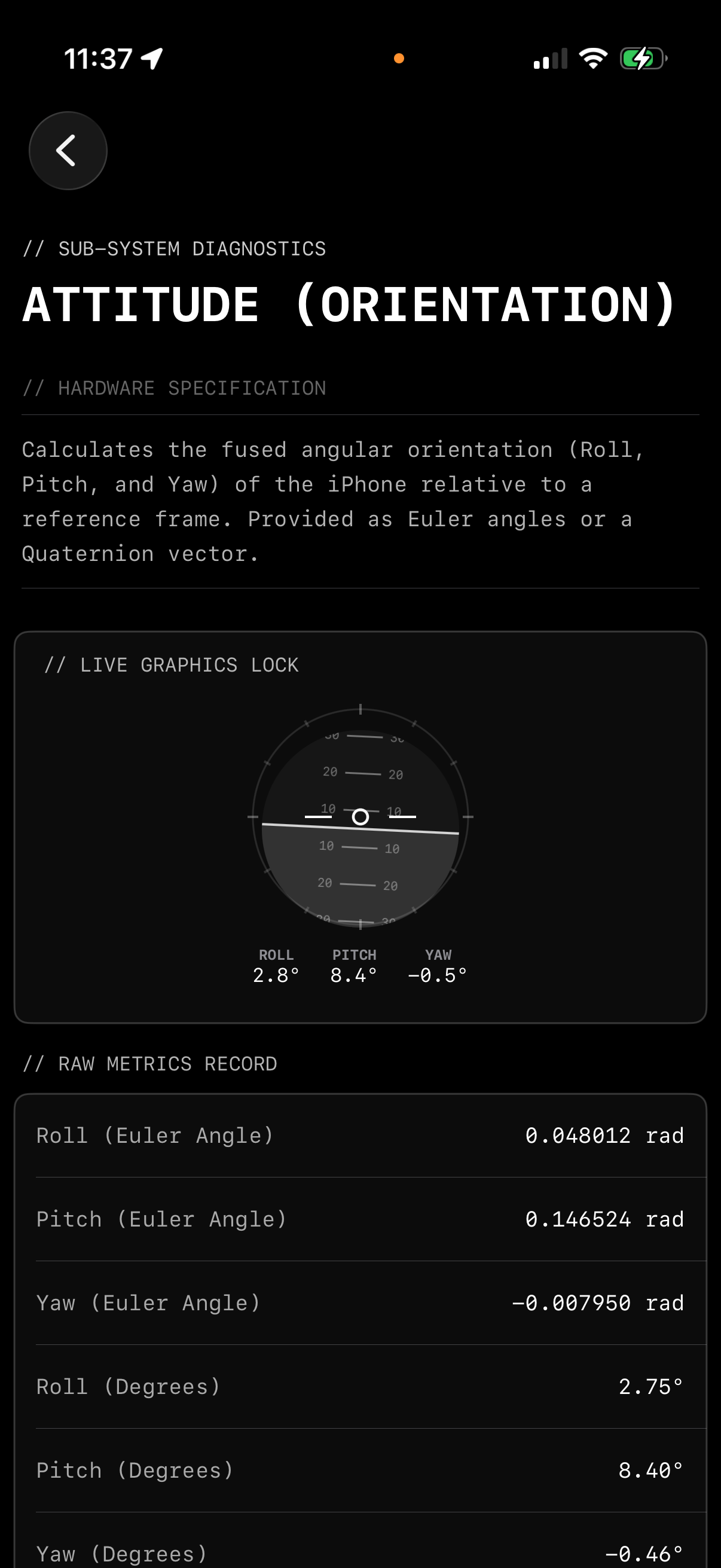 Attitude HUD